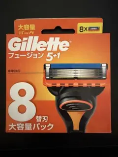 Gillette フュージョン 5+1 替刃 8コ入 大容量パック 新品未使用のサムネイル