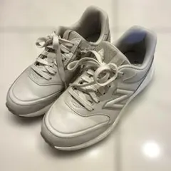 ニューバランス　24㎝　MW363 ダイナソフト　幅広　スニーカー　グレージュ