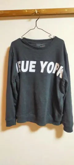 among equals NEUE YORK トレーナー XXL ダークグレー