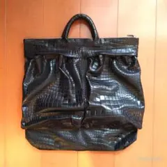 THE NORTH FACE 黒 クロコ　トートバッグ 迷彩内装