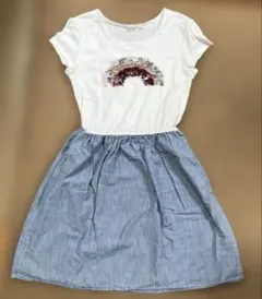 GAP KIDS スパンコール 半袖ワンピースのサムネイル
