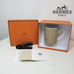 HERMES エルメス マグカップ プラチナ モザイク24 - メルカリ
