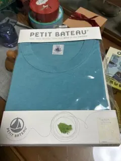 ▪️PETIT BATEAU 半袖Tシャツ ターコイズブルー 16ansのサムネイル