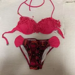 moussy ビキニ 上下セット ピンク
