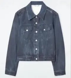 【新品タグ付き】COS スプレーデニムジャケット ダークブルーのサムネイル