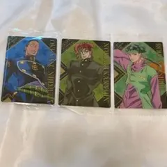 ジョジョの奇妙な冒険 JOJO ウエハースカード 岸辺露伴 花京院典明 虹村億泰