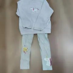 ユニコーンプリント トレーナー＆レギンスセット 120 セット