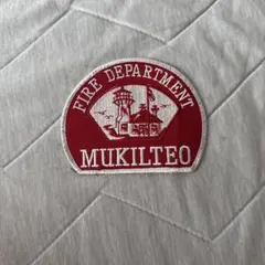 MUKILTEO FIRE DEPARTMENT 刺繍ワッペン