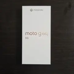 motorola moto g 66j 5G 本体 ブラック 美品