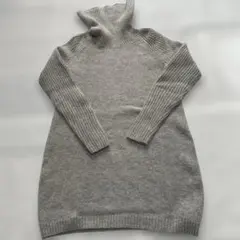 アルパカ混ハイネックセーター