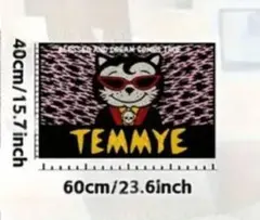 クリームソーダTEMMYEキャラクター室内用マット 60cm x 40cm