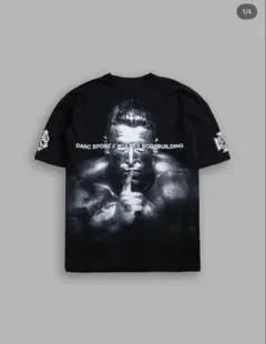 DARC SPORT WOLVES Tシャツ ブラックのサムネイル