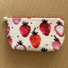 FEILER ストロベリードット　コスメポーチ