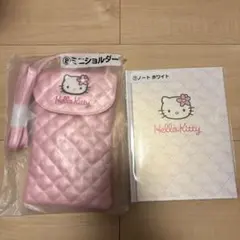 Hello Kitty ミニショルダー＆ノートセット