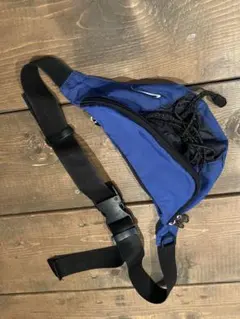 90's y2k NIKE ウエストバッグ ボディバッグ ウエストポーチ 青