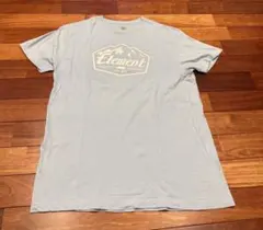 ELEMENT ビッグロゴ Tシャツ XL 水色のサムネイル