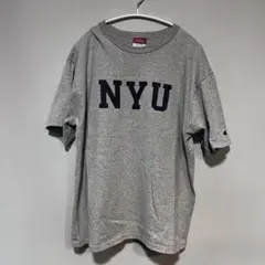NYU ニューヨーク大学　カレッジTシャツ　チャンピオン