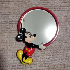 ディズニー　ミッキーマウス　ハンドミラー　手鏡　レトロ