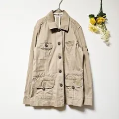 【Eddie Bauer】エディーバウアー ミリタリージャケット (M)