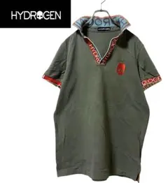HYDROGEN ハイドロゲン メンズ ポロシャツ スカルロゴのサムネイル