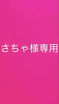 さちゃ様専用