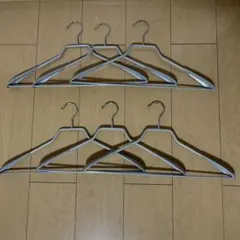 KEYUKA ケユカ / 滑らないハンガー　バータイプ　ジャケット用　6本set