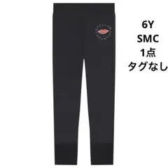 新品　SMC ロゴレギンス ブラック 　水陸両用＆UVカット　6Y