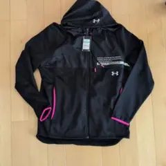Under Armour トレーニング用パーカー LG ブラック/ピンク
