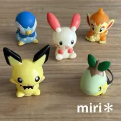 ポケモン ミニマスコット　おまとめ　 ミニフィギュア　5体セット