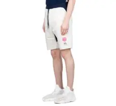 新品　Y-3　希少なコラボアイテム！　ショートパンツ　S 希少 Y-3 ワイスリー LOGO KNIT SHORTS ニットショートパンツ (Y