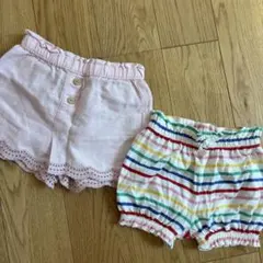 ZARA BabyGap ベビーズボン 2枚セット ショートパンツ 80 女の子