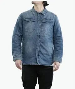 極美品　G-STAR RAW ジースターメンズ デニムジャケット 中綿ジャケット