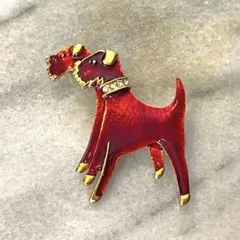 ストーン付き！ワインレッドが綺麗なダブルDogs