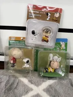 スヌーピー PEANUTS ウルトラディテールフィギュア 3個セット