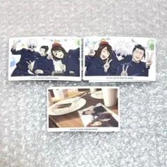 呪術廻戦 ファンパレくじ 特典カード 五条悟 夏油傑 家入硝子