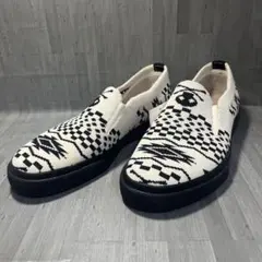 Indian インディアン ネイティブ柄 ニットスリッポン 23cm 新品