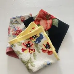 3枚まとめて フェイラー FEILER ハンカチタオル
