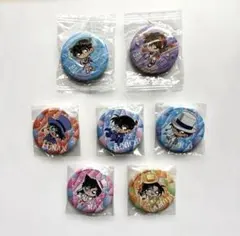 名探偵コナン×くら寿司　缶バッジ7個セット
