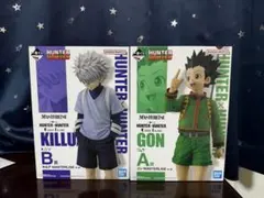 HUNTER×HUNTER フィギュアセット ゴン、キルア　一番くじ