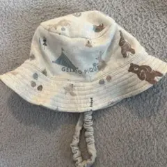 ジェラートピケ　ベビー帽子