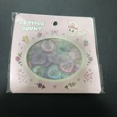 ト*）様 ☆おはじきシール☆エスターバニー☆ピンク