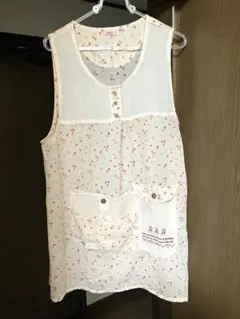 【着用1回・美品】SKIP LIFE スキップライフ エプロン 小花柄 M〜Lのサムネイル