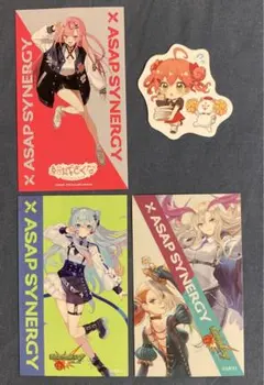 ASAP SYNERGY シールステッカー３種
