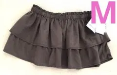 新品 レイヤード ミニスカート ビスチェ Mサイズ 茶色 色々な着こなし カット