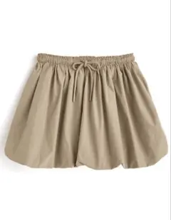 GRL ILLIT BEB インパン裏地付きバルーンミニスカート[pm772]