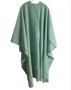 【美品】ワコウ カットクロス 刈布　 袖なし マジックテープ 理容