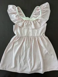 【新品】フリル付きワンピース水着 110 女の子 こども