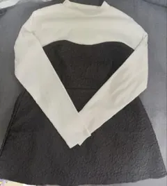 ハニーズGLACIER 長袖トップス ホワイト・ブラック