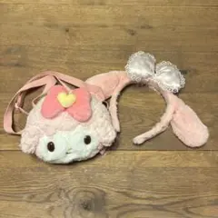 サンリオ マイメロ カチューシャ ピアノちゃん ポシェット