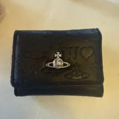 Vivienne Westwood 黒 三つ折り財布